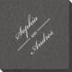 Duo Name Linen Like Napkins Image 3 of 4